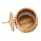 Hello Honey® Hand-Woven Wicker Baskets with Lids Set